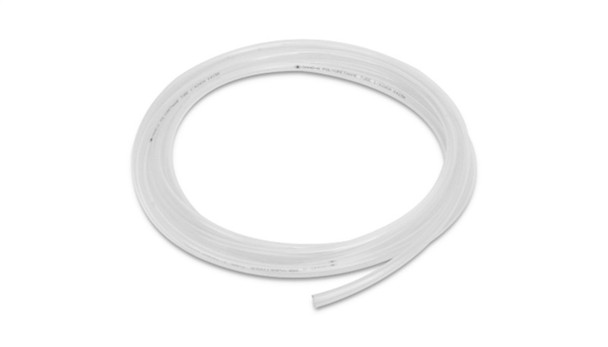 Vibrant 1/4in (6mm) OD Polyethylene Tubing 10ft Length (Clear)