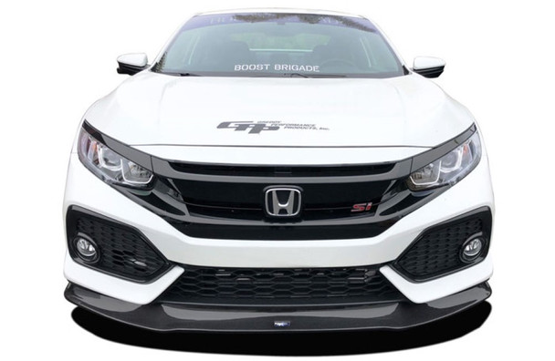 GReddy 2017+ Honda Civic Si Coupe/Sedan Front Lip Spoiler - Carbon