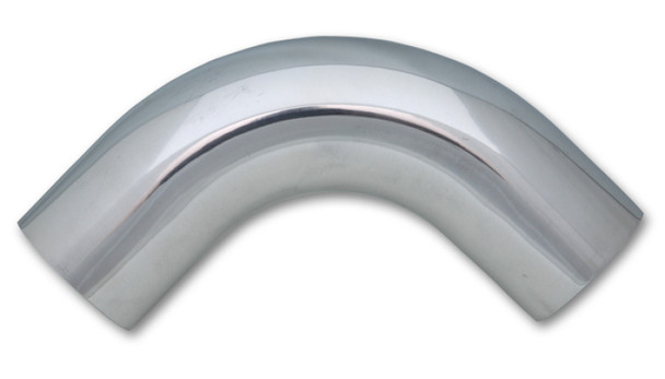 Vibrant 3.25in O.D. Universal Aluminum Tubing (90 Degree) 3.25" CLR 5" Leg Length