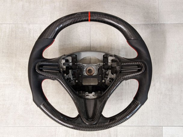 06-11 Honda Civic Carbon Fiber Steering Wheel